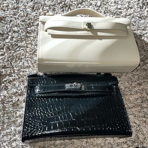 mini top handle bags